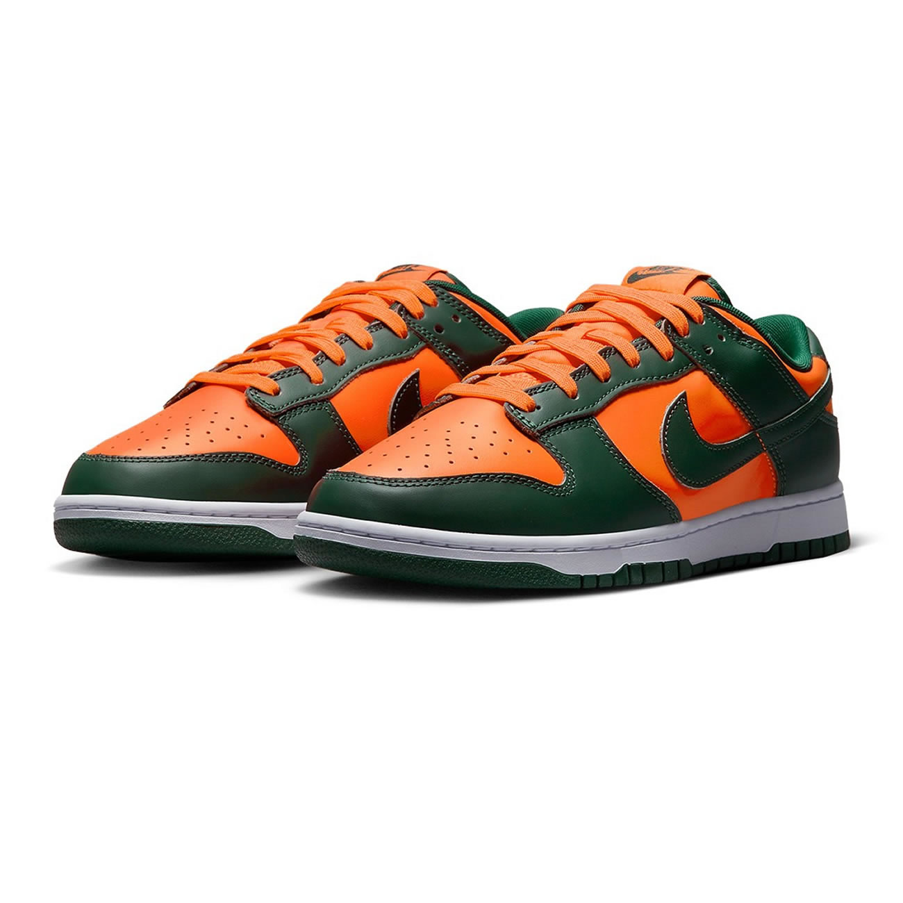 Nike Dunk Low Miami Hurricanes Dd1391 300 (3) - www.newkick.vip